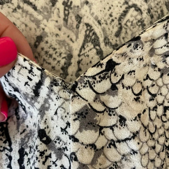 Reformation Kat snake print midi dress - Picture 8 of 12